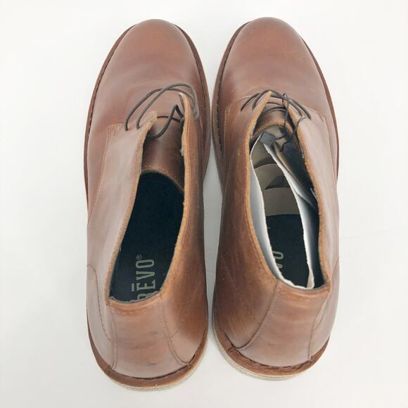 Crevo Footwear Mens Morraco Chukka Boot 13 Brown Lace Heel Leather Ankle NWOB - Picture 5 of 11